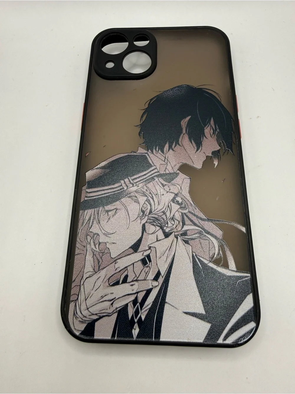iPhone 13 Phone Case Matte Black Bungou Stray Dogs Phone Case
